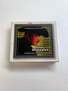 Eddie Gonzalez Tesoros De Coleccion 3 CD Set Box Sony Discos 2005 Tejano Rare